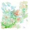 thumbnail image 2 of Pinto, Patricia 15x15 White Modern Wood Framed Museum Art Print Titled - Flowers In Water, 2 of 4