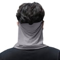 thumbnail image 6 of MEICHEN Womens Sun Protector Neck Gaiter Summer Fashion Breathable Face Mask Silk Face Cover Scarf for Cycling Hiking Fishing, 6 of 7