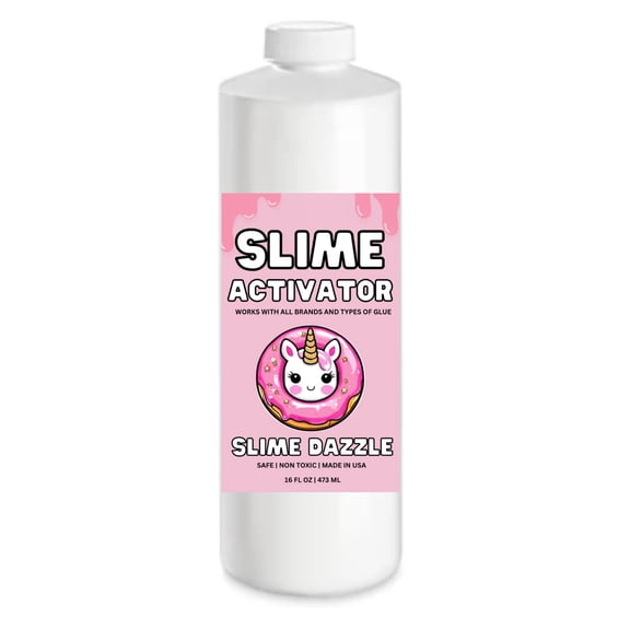 Solución activadora para slime 473 ml no tóxica con bórax