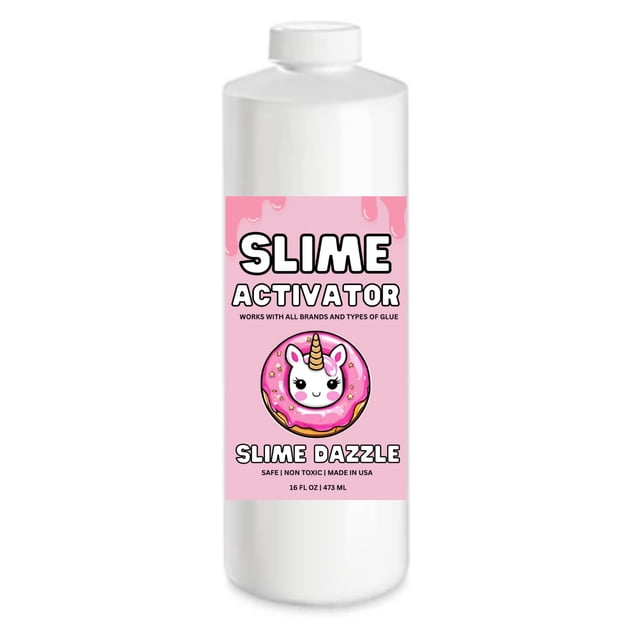 Solución activadora para slime 473 ml no tóxica con bórax