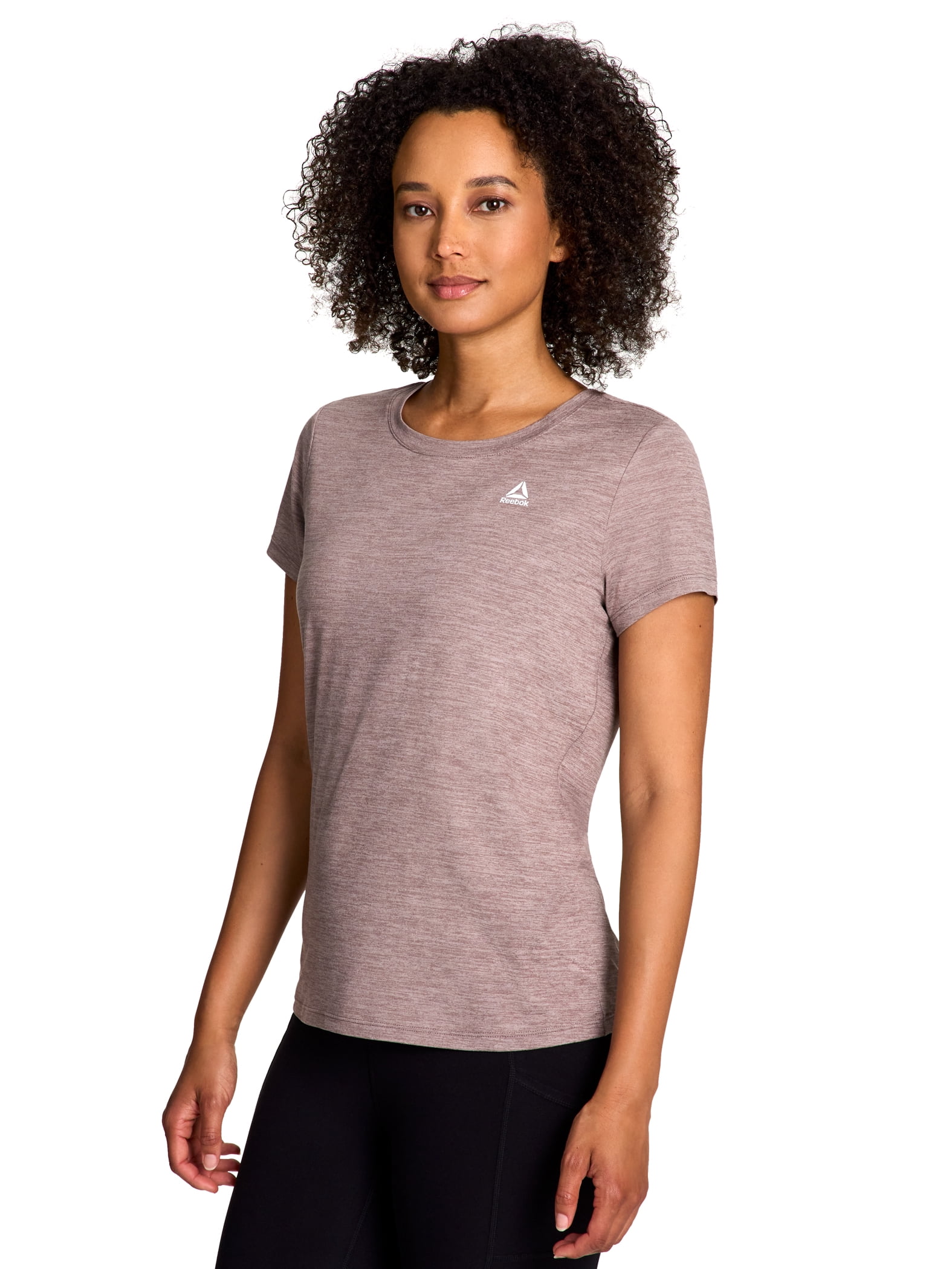 Reebok Women's and Women's Plus Legacy Core Knit Performance T-Shirt, Sizes XS-4X