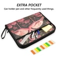 thumbnail image 2 of WOBOGO Ragged Pink Flamingos Expanding File Folder Letter Size Accordion Filing Organizer 13 Pocket Separate Organ Pocket, 2 of 7