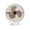 Rose Gold, variant on White Portable Usb Desktop Fan 3 Speeds Office Dormitory Charging Circulation Fan