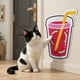 thumbnail image 4 of Rascador de pared con adhesivo para gatos de interior, juguete autoadhesivo para rascar y moler patas., 4 of 7