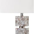 thumbnail image 6 of SAFAVIEH Raffery 29 in. H Coastal Shell Tower Table Lamp, Cream, Set of 2, 6 of 6