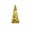 Gold, variant on CuiLiyq Tabletop Lighted Christmas Tree, 11.8 Inch Glass Night Light Christmas Tree Light Ornament for Holiday Christmas Table Centerpieces Decoration (Gold)