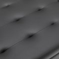 thumbnail image 6 of Modern Faux Leather End of Bed Bench Tufted Storage Ottoman With Solid Wood Legs, 6 of 11