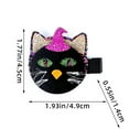 thumbnail image 2 of Halloween Hairpin Clip Pumpkin Festival Decoration Hair Accessories Party Props Cute Barrette for Women Girls, 2 of 6