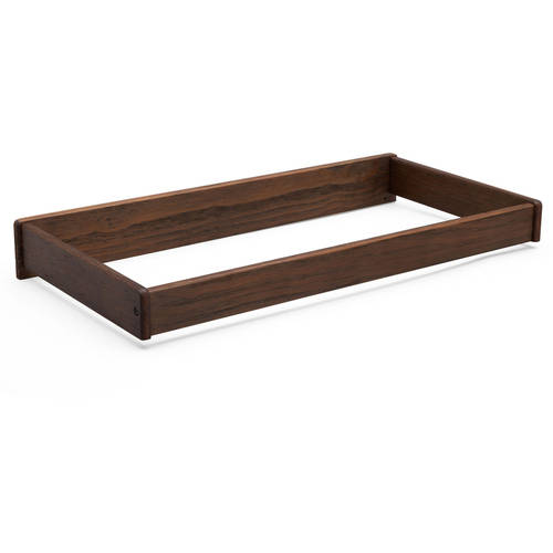 rustic gray changing table