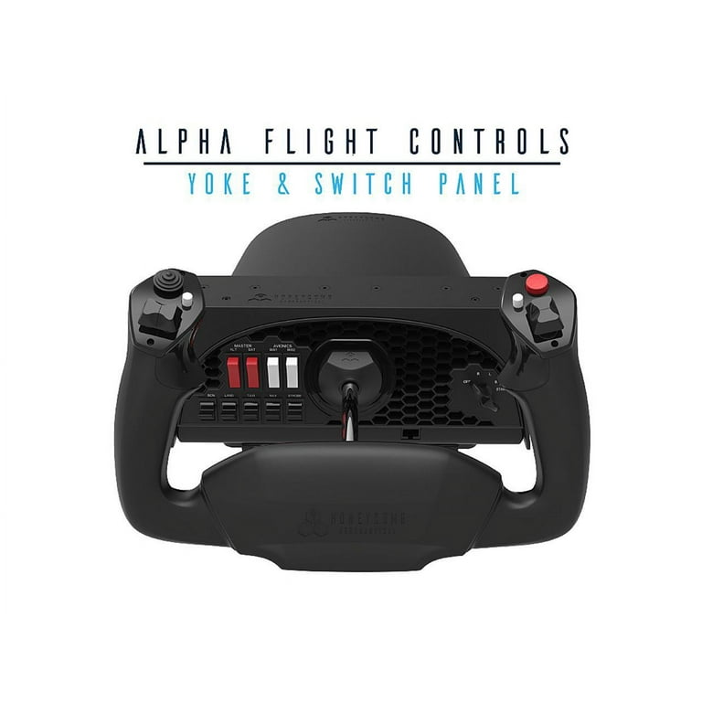Honeycomb Aeronautical Alpha Flight Joystick Controls & Switch