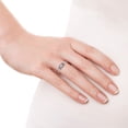 thumbnail image 5 of Timeless Vintage Beauty Oval Pink Mother of Pearl Sterling Silver Band Ring-7, 5 of 5