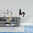 thumbnail image 2 of Figura Romántica De Pareja De Galgos Para Decoración De Dormitorio Y Sala De Estar, Adorno Coleccionable único Para Bodas Y Navidad., 2 of 8