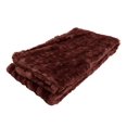 thumbnail image 6 of Quality Plush Body Pillow Cover - Fuzzy Pillowcase Covers fit 20" x 60" Burgundy Color, 6 of 7