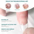 thumbnail image 2 of Nailpop 552 uñas postizas PRO de longitud/media/corta, puntas prensadas para extensión de uñas artificiales con diseños, accesorios para uñas, 2 of 5