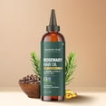 thumbnail image 2 of Majestic Pure 100% Pure Rosemary Oil for Hair Growth - Strengthening, Nourishing, Volumizing - Infused with Biotin Oil, Jojoba Oil & Castor Oil - Non GMO Verified - 4 Fl Oz - With Applicator, 2 of 10