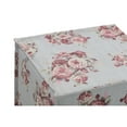 thumbnail image 5 of Rustic Manor Leilany Upholstered Printed Linen Square Ottoman, for Bedroom & Living Room, Manor Floral, 5 of 7