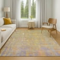 thumbnail image 7 of Addison Rugs Mayfield Premium Machine Washable Transitional Abstract Green Rectangle Rug, 3' x 5', 7 of 7