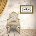 thumbnail image 3 of Popp, Grace 24x13 Gold Ornate Wood Framed with Double Matting Museum Art Print Titled - Christmastown Collection D, 3 of 4