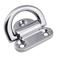 thumbnail image 4 of D Ring Deck Folding Pad Eye Tie Down 316 Stainless Steel for Yacht Motorboat, 4 of 7
