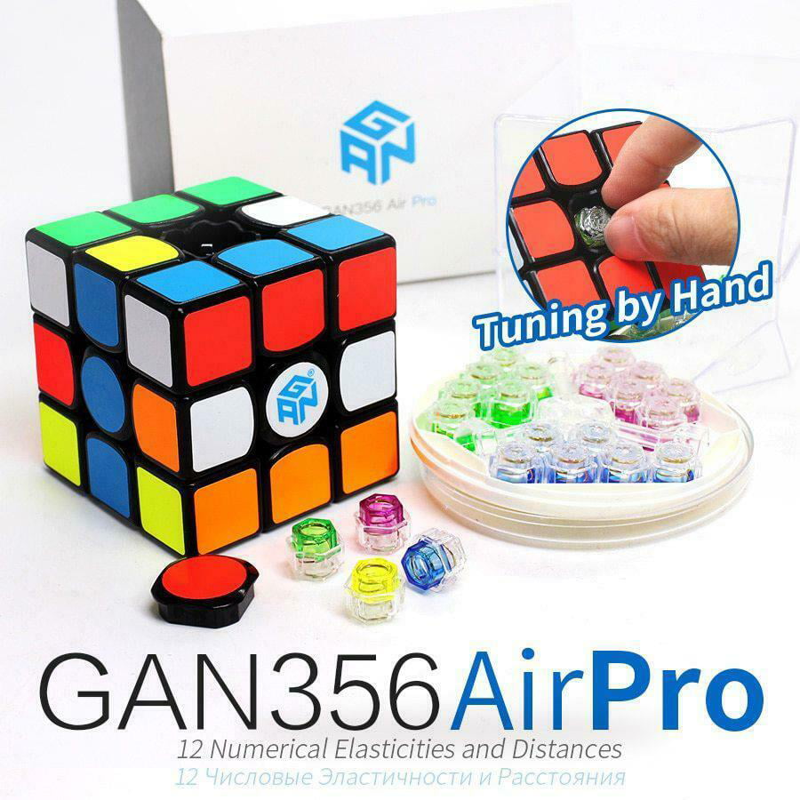 2019 GAN356X Numerical IPG Stickered 3x3 Super Speed Magic Cube GES System Toy 