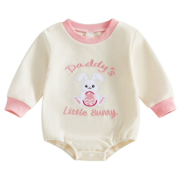 Preemie Newborn Infant Baby Girls Clothes Ribbed Bodysuit for 6-12 Months Baby Weave Baby Clothes: Long Sleeve Romper For Boys And Girls