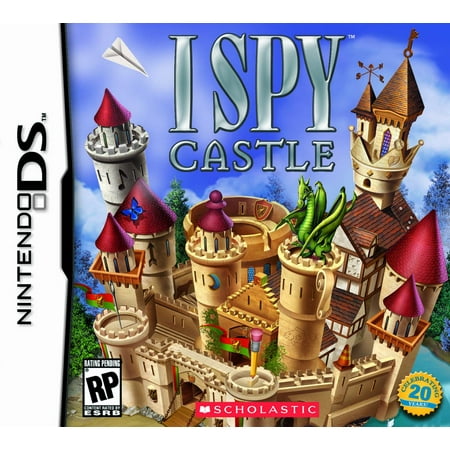 I Spy: Castle for Nintendo DS by Scholastic (NDS) Nintendo DS I SPY CASTLE New & In Stock From Scholastic EXPLORE A LEGENDARY CASTLE TO DISCOVER THE SECRET OF THE DRAGONS! ADENTURE STORY Explore Dragon Castle to discover the long lost secrets. HIDDEN OBJECT PLAY Solve 36 I SPY riddles set within 12 visually stunning castle scenes. BRAIN-TEASING GAMES Solve puzzles  win a joust  hatch a dragon and more! For Nintendo DS Rated  E   for Everyone