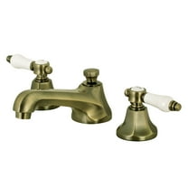 Kingston Brass KS4463BPL Bel-Air 8" Widespread Bathroom Faucet, Antique Brass