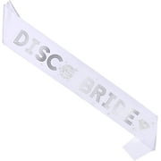 Disco Bride Sash Last Disco Bride Sash Bachelorette Party Decorations Disco Bride Sash Bride to be Sash for Bridal Shower, Western Theme Party, Last Disco Cowgirl Bachelorette Party Decorations