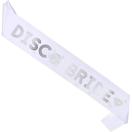 Disco Bride Sash Last Disco Bride Sash Bachelorette Party Decorations Disco Bride Sash Bride to be Sash for Bridal Shower, Western Theme Party, Last Disco Cowgirl Bachelorette Party Decorations