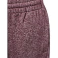 thumbnail image 4 of ProGo USA Men’s Shorts – Classic Fleece Workout Shorts - Men Shorts Casual with Elastic Waist (Marled Burgundy, X-Small), 4 of 7