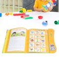 thumbnail image 4 of Language Learning Digital Book, 9 Topics Thai English Sound Book Wear Resistant Easy Operation  For Preschool Education Orange, 4 of 8