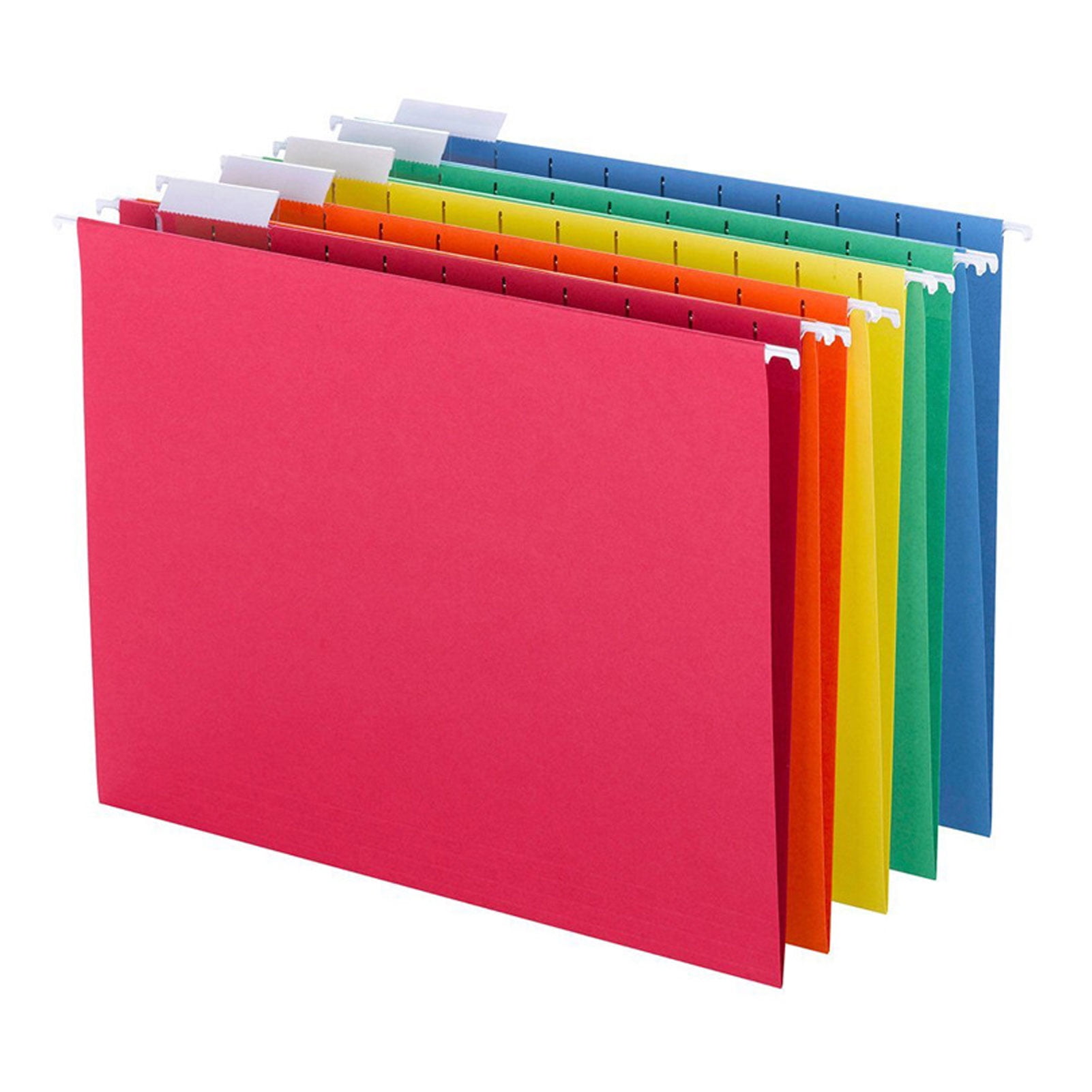 Dolked 5pcs Hanging File Folder ,With Adjustable Tab,A4 Hanging Clip Hanging Folder  For Hanging Binders,Easy To Find