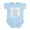 Sky Blue, variant on CafePress - Filipino Time Gifts Infant Bodysuit - Baby Light Bodysuit, Size Newborn - 24 Months