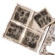 thumbnail image 1 of 100 hojas de pegatinas vintage de mariposas, plantas y flores para álbumes de recortes y papelería, en blanco y negro intenso., 1 of 5