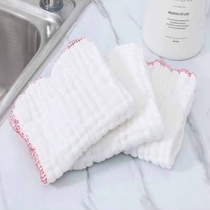 Apmemiss Liquidation Cotton Nettoyez facilement les linges essuyer la table Cottons Cuisine épaissies