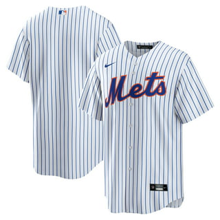 Men's New York Mets Nike White/Royal Rewind 3/4-Sleeve T-Shirt