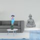 thumbnail image 2 of Estatua de resina, figura de Kabuki asiática, juguete, kimono japonés, muñeca geisha, estatua de mono, Buda, figura, escultura en miniatura colecciona, 2 of 8