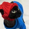 thumbnail image 5 of Yellow Knit Dog Beanie with Ear Flaps Warm Dog Beanie for Dogs Winter Hat Knitted Cat Wrap for Pets Cozy Pet Hat Party Clothing Gifts Puppy Neck Scarf Decoration, 5 of 8