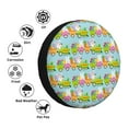 thumbnail image 4 of Pofeuu bunnies and chicks on a train Print Spare Tire Wheel Cover for Car Truck SUV Camper Universal Fit Spare Tire Cover RV Spare Tire Covers-16 inch, 4 of 6