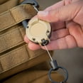 thumbnail image 3 of Outdoor Retractable Wire Rope Retractable Keychain Reel Retractable Key Chain With Steel Cable Key Ring Retractable Tool, 3 of 10
