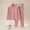 Pink, variant on Lujianch Girls Thermal Underwear Set Long Lined Kids Base Layer Top Bottom 18-24 Months