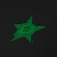 thumbnail image 2 of Men's Antigua  Black Dallas Stars St. Patrick Intent Quarter-Zip Pullover Top, 2 of 2