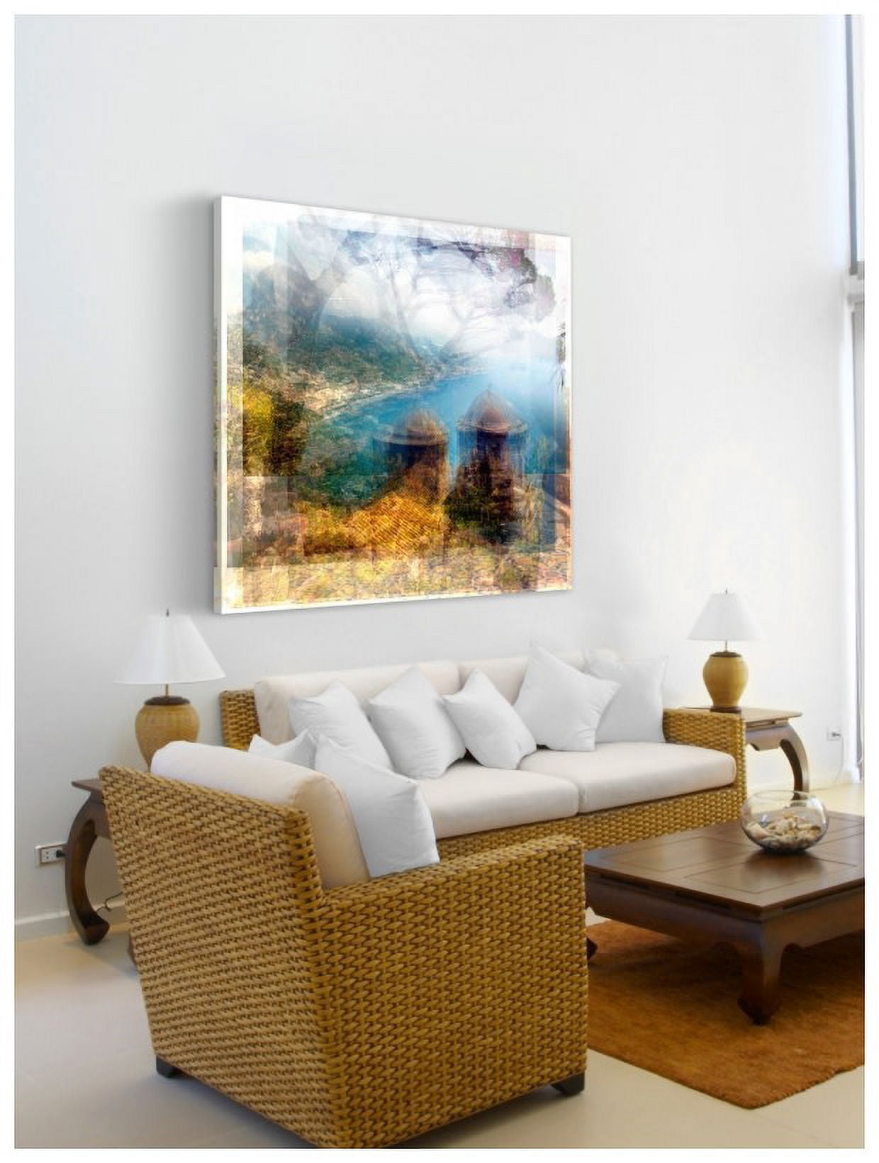 Marmont Hill "Ravello Seaview" Painting Print on Canvas