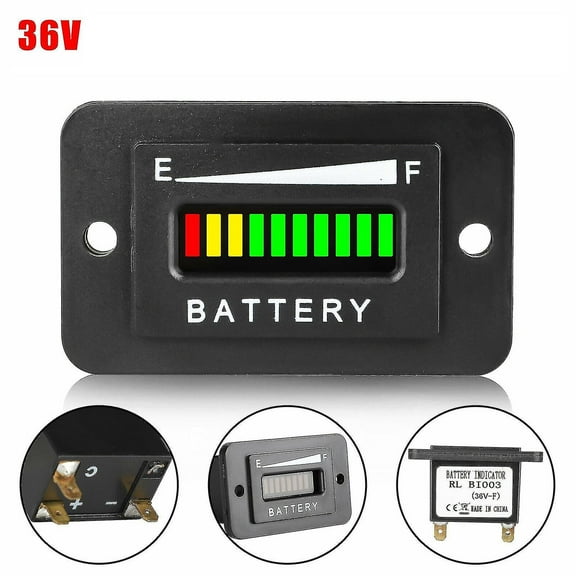 36v Battery Indicator Meter 36 Volt For Ezgo Clubcar Yamaha Golf Cart Meter Gauge