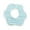 D, variant on Organic Muslin Baby Bib - 8 Layers, 24.1x17.0cm, Adjustable Buttons, 360° Rotatable, Soft Absorbent, Unisex for Boys/Girls