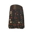 thumbnail image 3 of Sikiie Boho Owl Print Flip Double-layer Pencil Case, All-purpose Stationery Bag for Study and Office, Zipper Design, Unisex, 3 of 7