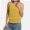 Yellow, variant on Women's Loose Tank Top - V-Neck Sleeveless Cami with Banded Bottom for Summer