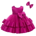 thumbnail image 4 of Vestido NSSMWTTC para Niña de Dama de Honor con Falda de Tul y Rosa, Talla 100, 4 of 7