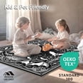 thumbnail image 4 of ODIKA 4'x6' Machine Washable Non-Slip Area Rug, Chic Dark Fantasy High Traffic Rug, Black, 29665, 4 of 7
