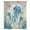 Turquoise Blue, variant on Teal Sea Turtle Coastal Sheer Curtains 45 Inches Long, Vintage Summer Beach Nautical Light Filering Curtains, Breathable Simi Curtain Privacy Drapes for Kitchen Bathroom Small Window Treatment